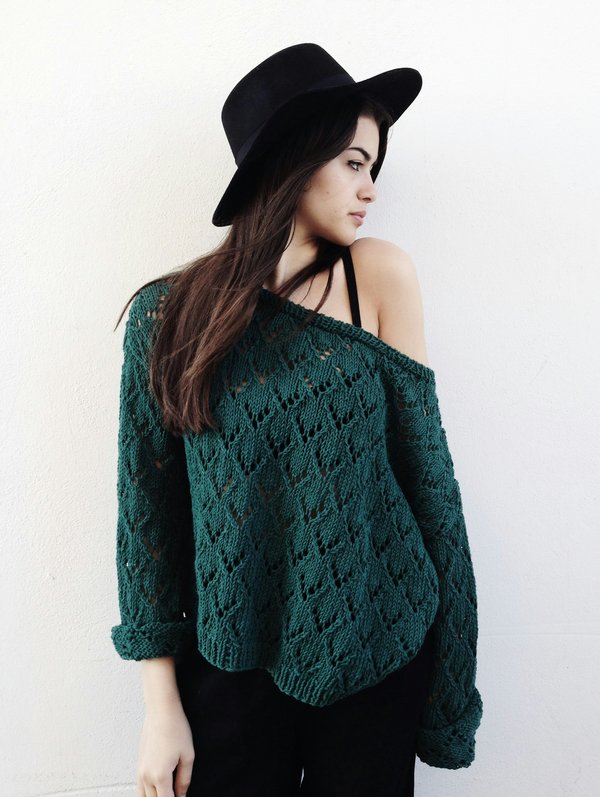 Comment porter des pulls oversize sans paraître négligée?